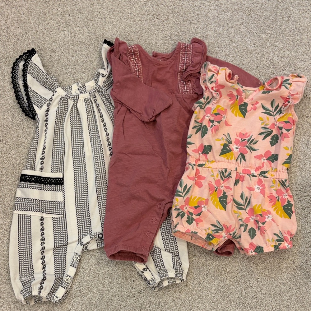 Girls' 3 month Rompers